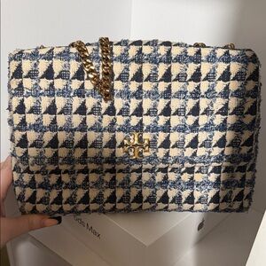 Tory Burch Tweed Crossbody/Shoulder bag